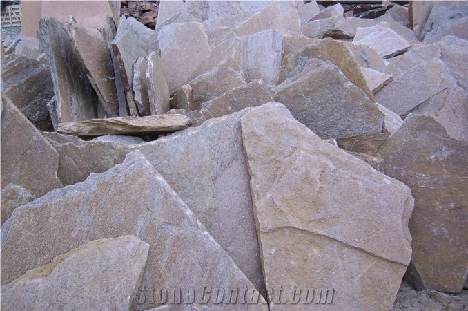Rusty Quartzite Blocks