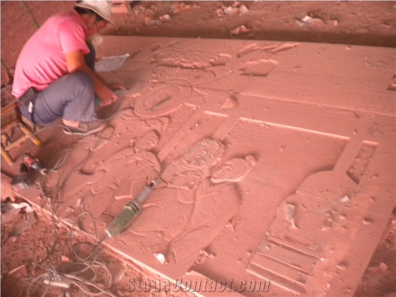 Xl Red Sandstone Relievo