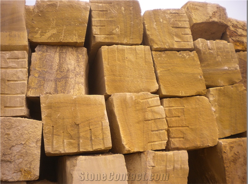 XL-sandstone -beige/suny Gold Blocks