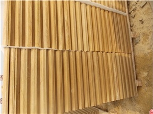 Yellow Dull Grainy Sandstone Tiles, China Yellow Sandstone