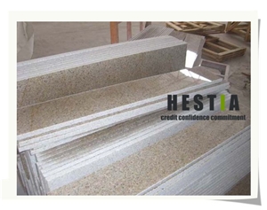 G350 Desert Gold Granite Tiles, China Beige Granite