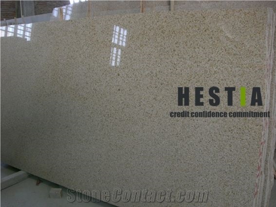 G350 Desert Gold Granite Tiles, China Beige Granite