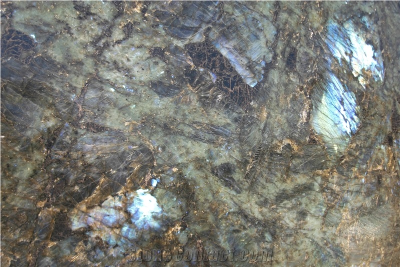 Labradorite Lemurian Blue, Lemurian Blue Granite Slabs