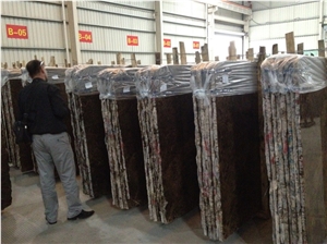 China Dark Emperador Slab & Tile, Dark Emperador Marble Slabs