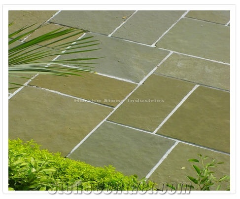 Kota Brown Limestone Pavement