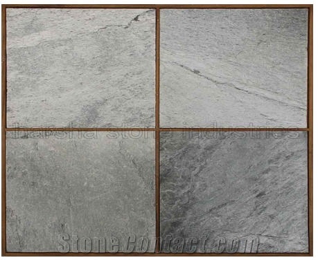 Silver Shine Slate, India Grey Slate