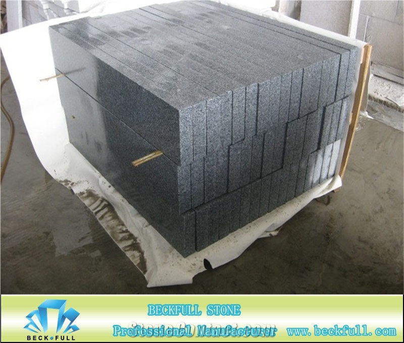 G614 Stone Steps for Stairs, G614 Grey Granite Stairs