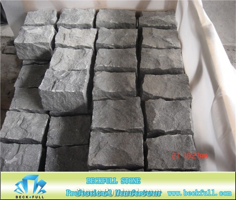 G654 Paving Stone, G654 Black Granite Paving Stone