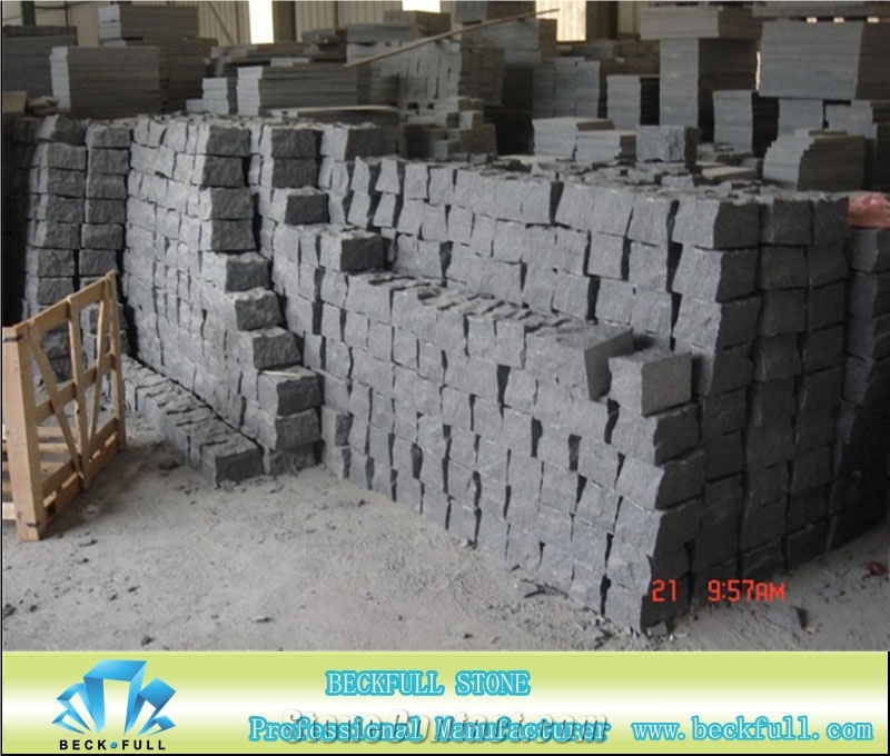 G654 Paving Stone, G654 Black Granite Paving Stone