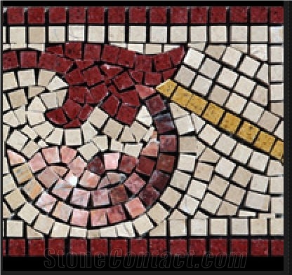 Marble Mosaic Border Line