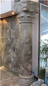 Turkey Gray Grey Marble Column