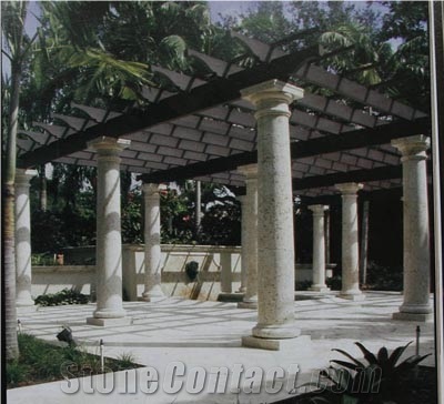 White Marble Column