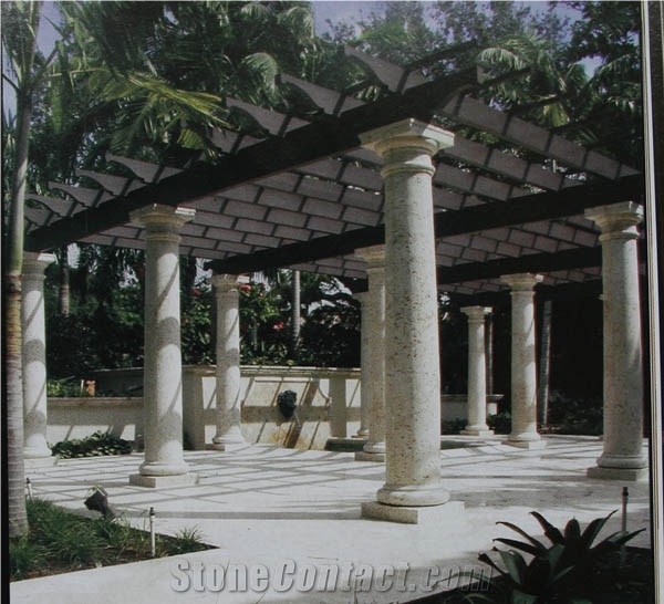 Garden Stone Gazebo, Beijing White Marble Gazebo