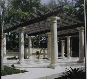 Garden Stone Gazebo, Beijing White Marble Gazebo