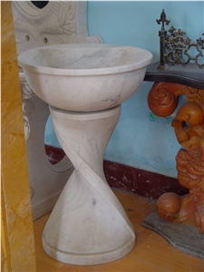 BEIJING White Marble Sinks