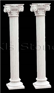 Absolute Turkey White Marble Column