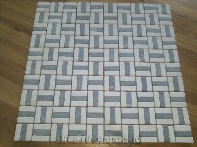 Marble Hexagon Mosaic