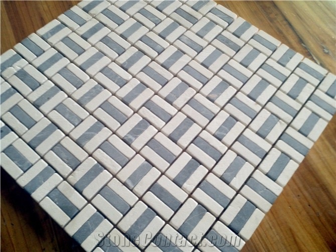 Marble Hexagon Mosaic