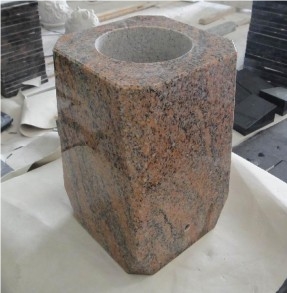 Cemetery Stone Vase