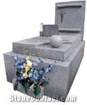 White Amanecer Granite Monument, Amanecer White Granite