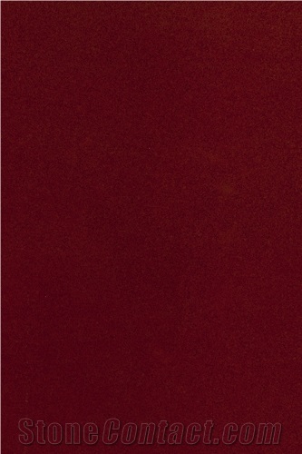 Red Engineered Quartz Stone Tile