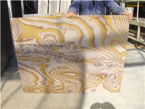 Crustart Slabs, Pakistan Yellow Quartzite