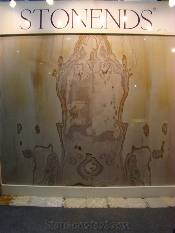 Crustart Slabs, Pakistan Yellow Quartzite