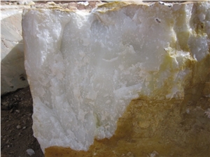 White Onyx Small Block, Persian White Onyx Block