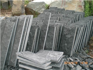 Split Face Black Basalt