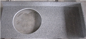 Vanitytop G603, Grey Granite Bath Tops Vanitytop G603, Grey Granite Bath Tops