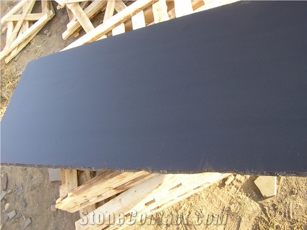 Mongolian Black Basalt Slab