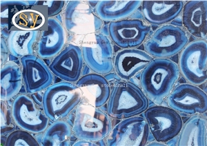 Nature Agate Stone Slab，Semiprecious Stone