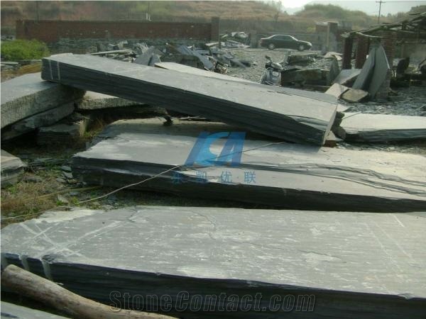 Hebei Black / China Slate Tiles&Slabs，Slate Floor Tiles,Slate Tiles, Slate Covering,Slate Slabs,Slate Wall Covering