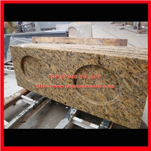 Bathroom Vanities, Yellow Granite Vanities