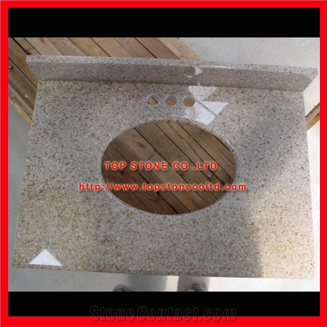 Bathroom Vanity Top,G682 Bath Tops, G682 Red Granite Bathroom Vanity Top