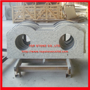 White Granite Bathroom Vanity Top