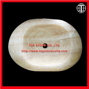 Stone Basin, Yellow Onyx Basin