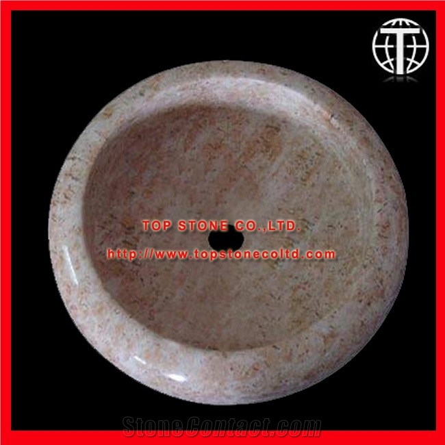 Stone Sinks, Pink Onyx Sinks