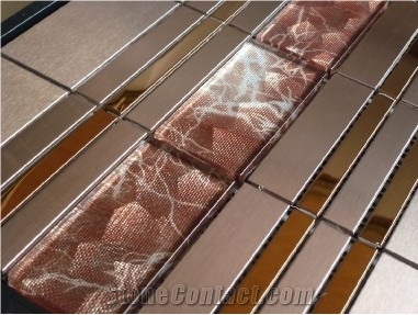 Mosaic , Metal Mosaic Tiles