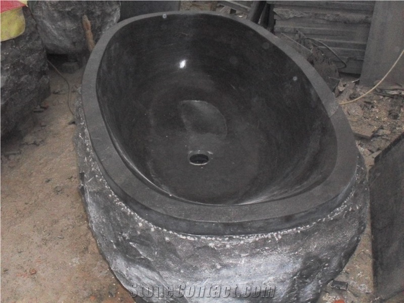 shandong blue stone Bathtub