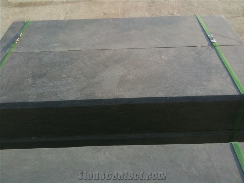 Blue Limestone Curbs