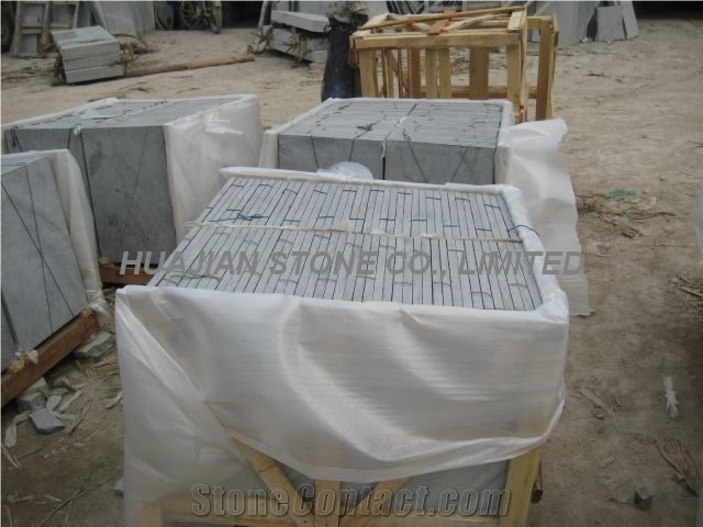 Blue Limestone Curbs