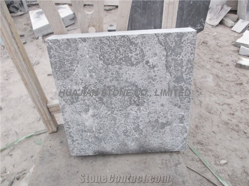 Blue Limestone Curbs
