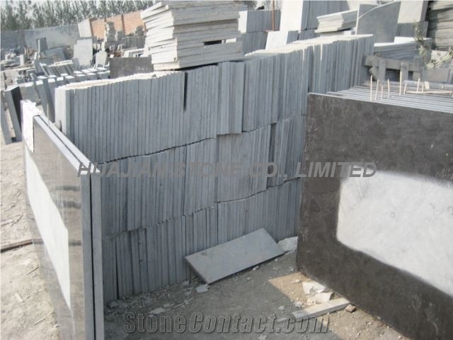 Blue Limestone Curbs