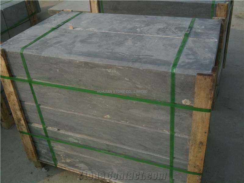 Blue Limestone Curbs