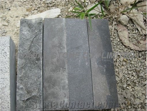 Blue Limestone Curbs