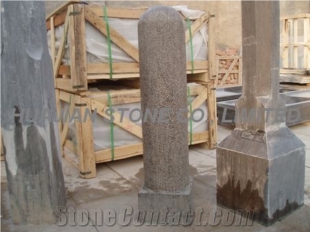 Blue Limestone Flower Pots