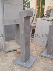 Blue Limestone Latern