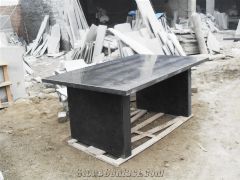 Blue Limestone Table,stone Furniture