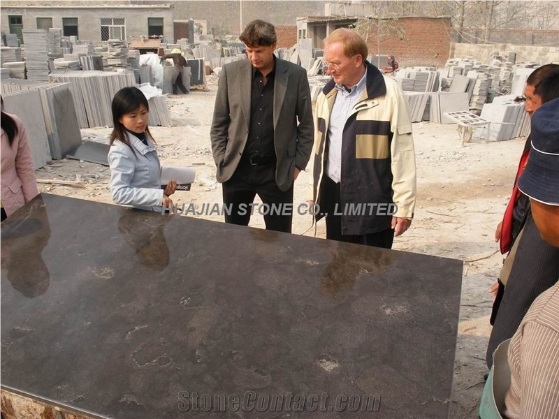 Chinese Blue Limestone Tiles